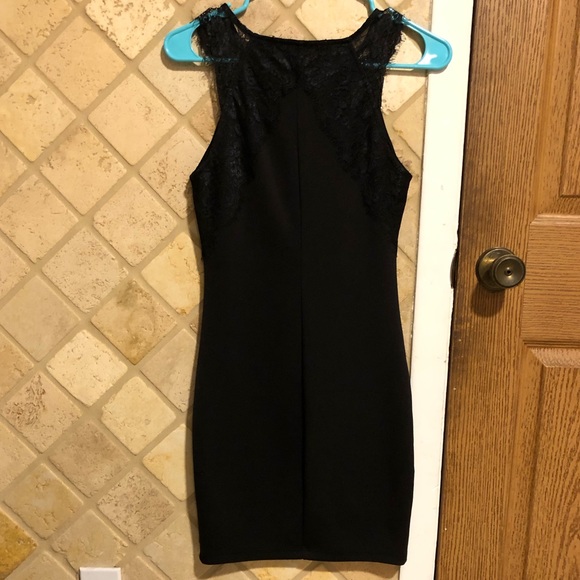 Forever 21 Black Fitted Dress - Picture 2 of 4